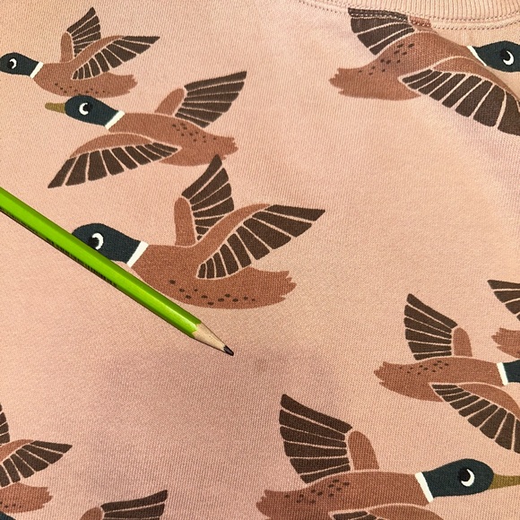 2 Piece Organic Cotton Duck Print Set - Picture 6 of 10